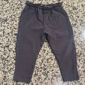 Zara Kids Charcoal Sweatpants Pants (18-24M)